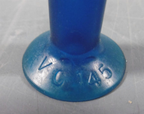 Vacuum Cup 1in Dia Blue Vinyl VC145 LOT OF 8
