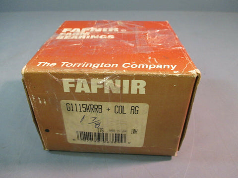 Fafnir Ball Bearing G1115KRRB + COL AG