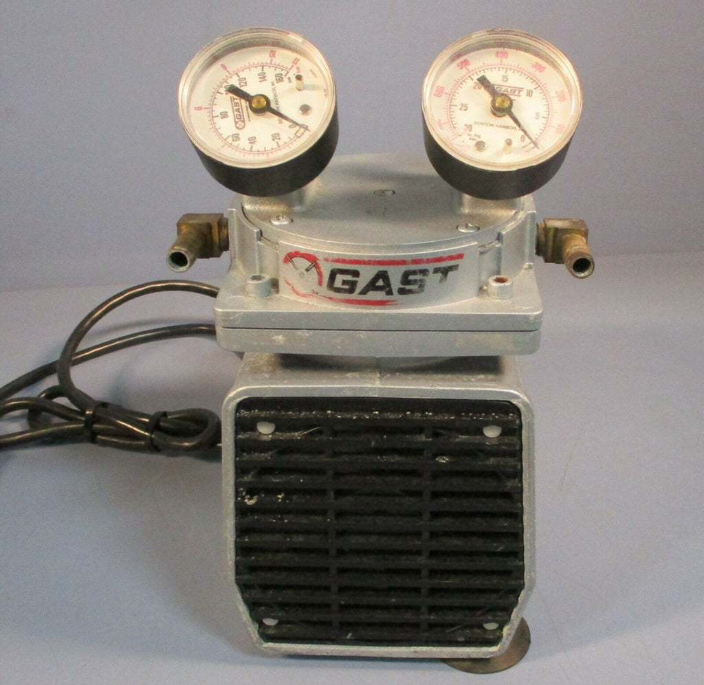 Gast DOAP104AA Oilless Diaphragm Compressor Vacuum Pump 115 Volt