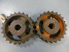 Lot of 2 Used Martin 881C23 23 Tooth 1" Bore Conveyor Sprocket