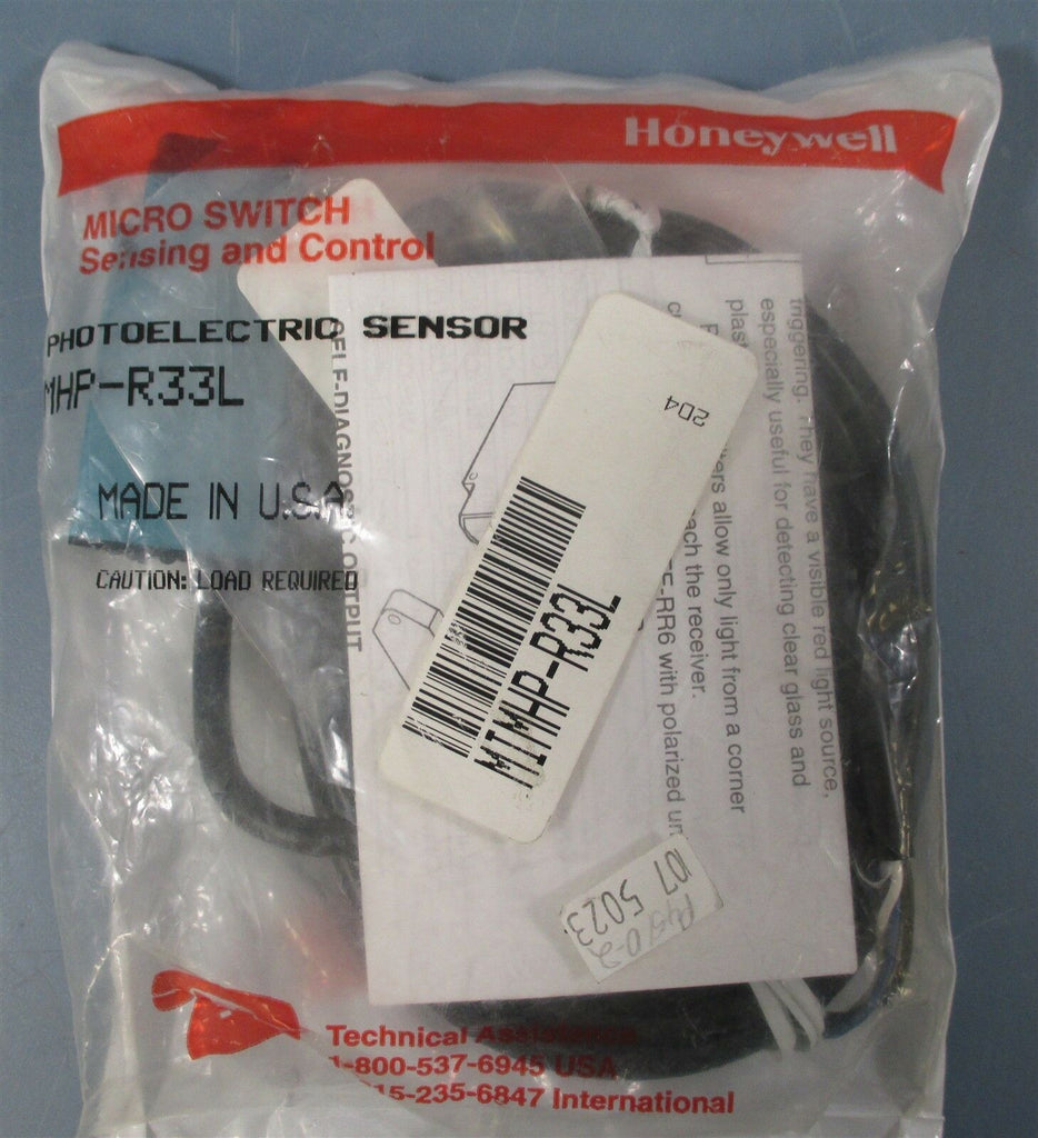 Honeywell MHP-R33L Microswitch: 10-30 VDC, 9.8 Ft Cable