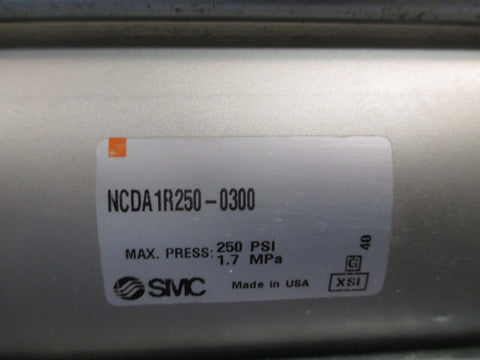SMC 250 PSI 1.70 MPa PNEUMATIC CYLINDER NCDA1R250 - 0300