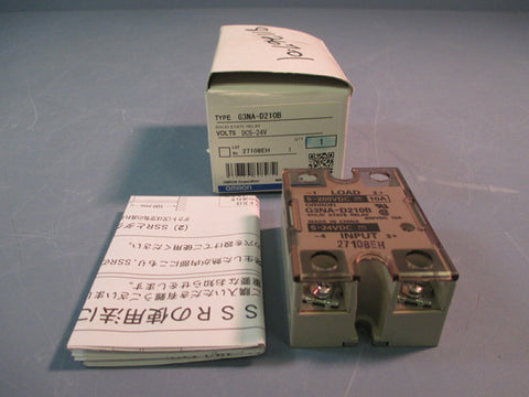OMRON Solid State Relay 5-24VDC 10A G3NA-D210B