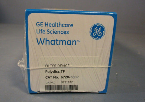 GE Whatman 6720-5002 Polydisc TF Disposable Filter Device 0.2 um Box of 10