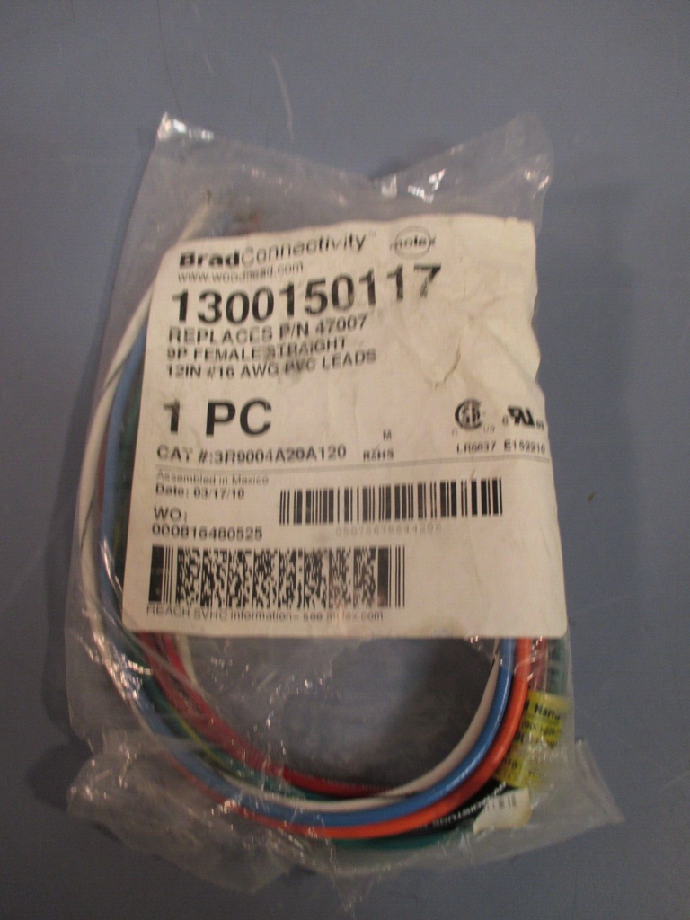 Woodhead Brad Harrison Connectivity 3R9004A20A120 eTech Surplus