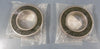 Lot of 2 NEW SEALED Deep Groove Dbl Rubber Roller Bearing 45x85x19mm
