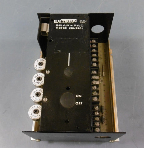 Extron Snap-Pac Motor Control M8208-04-0716