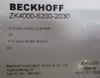 Beckhoff ZK 4000-6200-2030 3m Data Cable M12 4POS Female Straight