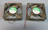 Lot 2 Nidec Beta V TA450DC B33534-51 24VDC, 0.45A 4-11/16" Square Axial Fan Used