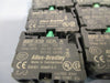 Lot of (7) Allen-Bradley Contact Block Ser. A 800F-X10