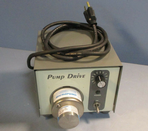 Barnant Pump Drive 75225-00 Variable Flow Console Drive w/ Micropump 81112-1198
