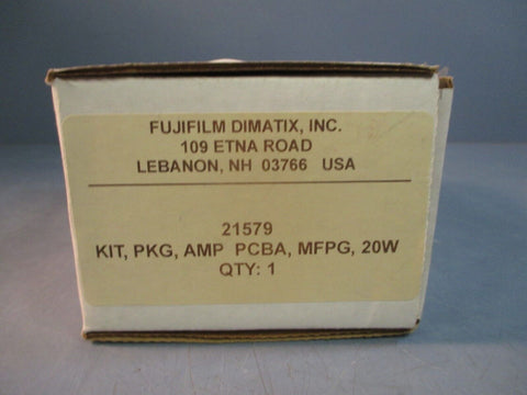 FujiFilm Dimatix Kit, PKG, AMP ASSEMBLY, PCBA, MFPG 20W 903172 1737310810