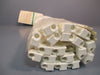 HABASIT PLASTIC MODULAR BELT GRIP TOP POLYPROPYLENE WHITE 1.4" x 17.7" M2540