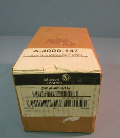 JOHNSON CONTROLS 10 CFM CHARCOAL FILTER A-4000-147