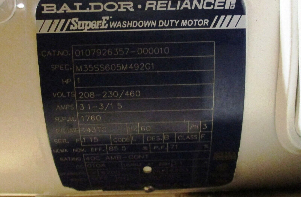 Seepex BCSB 1-12 Progressive Cavity Pump with Baldor 1 HP & Sew Gearbo ...