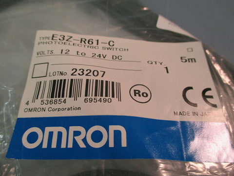 Omron Photoelectric Switch E3Z-R61-C 12-24V-DC