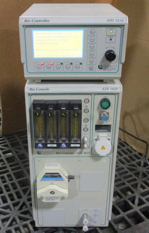 Applikon Bio Console ADI 1025 & ADI 1010 Bio Controller 55148 Hrs Up Bioreactor