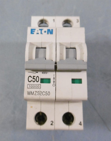 EATON WMZS2C50 Miniature Circuit Breaker 277/480 VAC