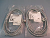 Turck Thin Cable Eurofast Straight Male RSC 572-2M ID U0303-0 Lot of Two