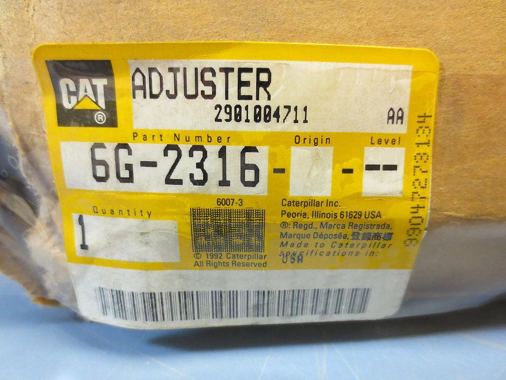 Caterpillar CAT Adjuster Mounted Seat Adjuster 6G2316 Genuine Part Ne