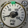 SMC AW20K-N02CE-CZ-B Filter Regulator 7-125PSI w/VHS20-N02B-Z Relief Valve