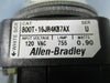 Allen Bradley 800T-16JR4KB7AX Ser. U Green 3 Position Switch - New