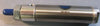 (Lot of 2) Bimba NR-092-D Dbl Acting Pneumatic Cylinder 1-1/16" Bore 2" Stroke