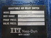 ITT Neo-Dyn 100PV410D3 Adjustable Air Relay Switch - New