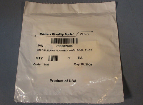 Waters Quality parts 700002598 0.0787 ID, Float Flanged, Wash Seal 2 Pack New