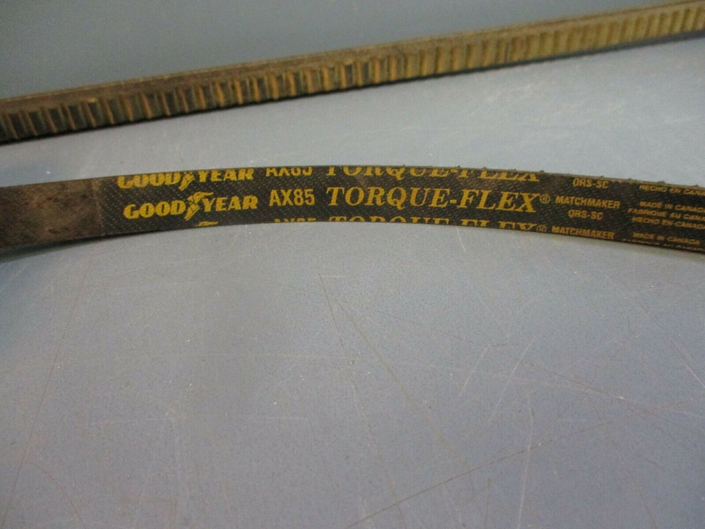 Goodyear/Gates AX85 Torque Flex Cogged Belt NEW LOT OF 7 eTech Surplus