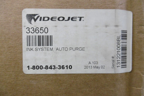 New VIDEOJET 33650 Marsh Series 2000 Auto Purge Ink System