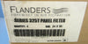 Box of 4 Flanders Series 325T Panel Filters 24" Width x 90" Length NIB