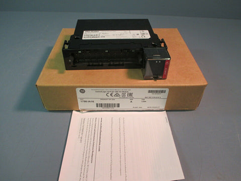 Allen-Bradley AC Module ControlLogix 16 Pt D/I 120V Ser A FW 3.004 CAT 1756-IA16