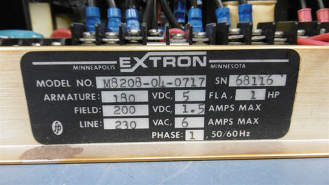 Extron Snap-Pac Motor Control M8208-04-0717