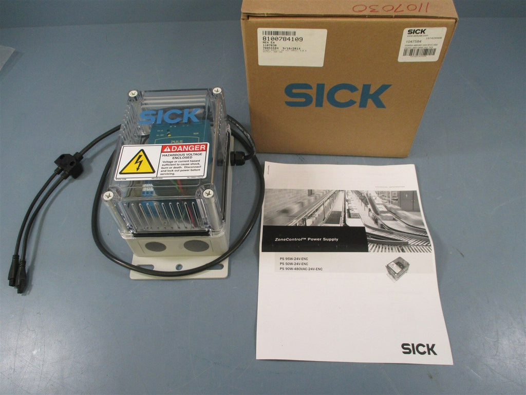 Sick PS90W-480VAC-24V-ENC-S02 1047584 Power Supply - New | eTech 