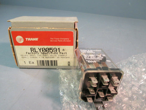 Trane Relay RLY0591, Potter & Brumfield KU93-90050