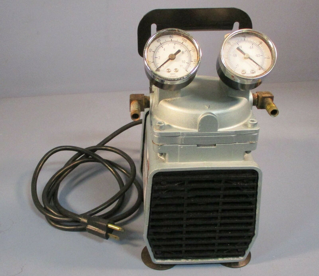 Gast DOAP704AA Vacuum Pump Oilless Diaphragm Compressor 115 Volt