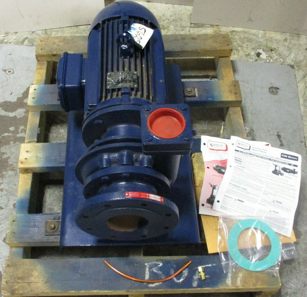 Shipco Pumps 114P Horizontal Pump w/ 3 Phase, 7.5 HP WEG Motor 3480 RP ...