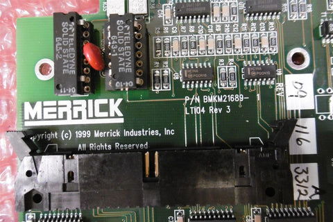 Used Merrick BMKM21689 CPU Board LTI04 PC Card