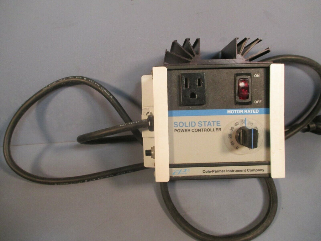 Cole-Parmer Solid State Power Controller 11 Amps 120 VAC 60 HZ 2604-00