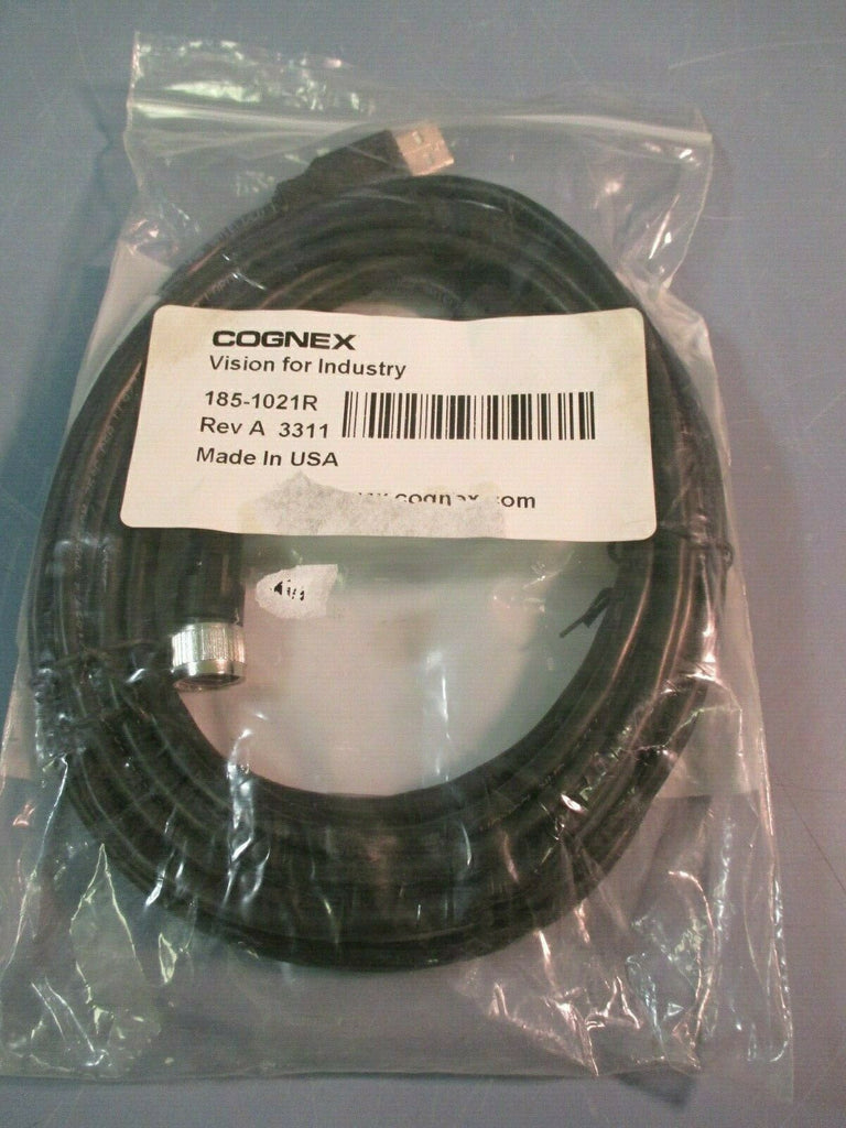 COGNEX CABLE,COMMUNICATIONS, USB, COGNEX IP67, 5 M 185-1021R