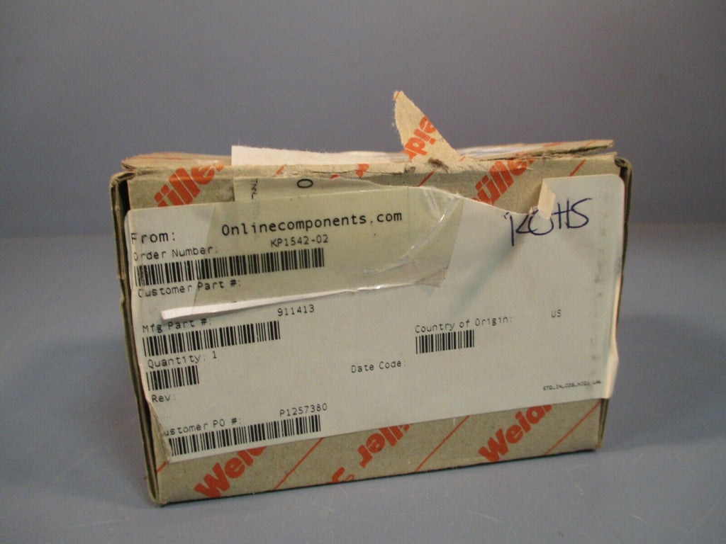 WEIDMULLER TERMINAL BLOCK BASE FOR RELAY 9114130000 eTech Surplus