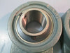 ASAHI UC207-20, 1-1/4" Bore Bearing in FB-207 3-Bolt Flange Bearing Lot of Two