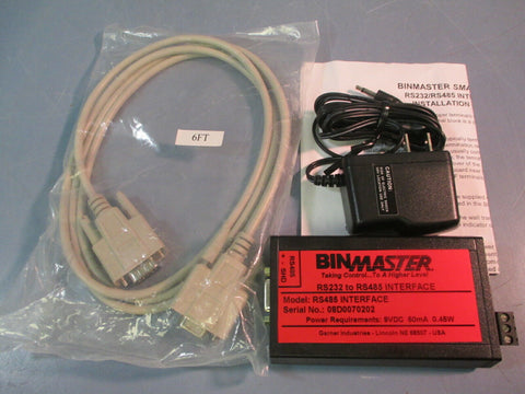 BINMASTER SMARTBOB SYSTEM INTERFACE MODULE RS232/RS485 08D0070202