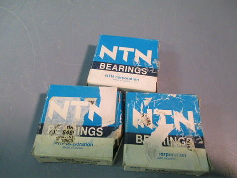 NTN Single Row Ball Bearing Lot of Three 6203NRC3