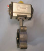 Max-Air UT21-DA-F05-F07 Rack & Pinion Actuator 150 PSI Max w/ 3" Butterfly Valve