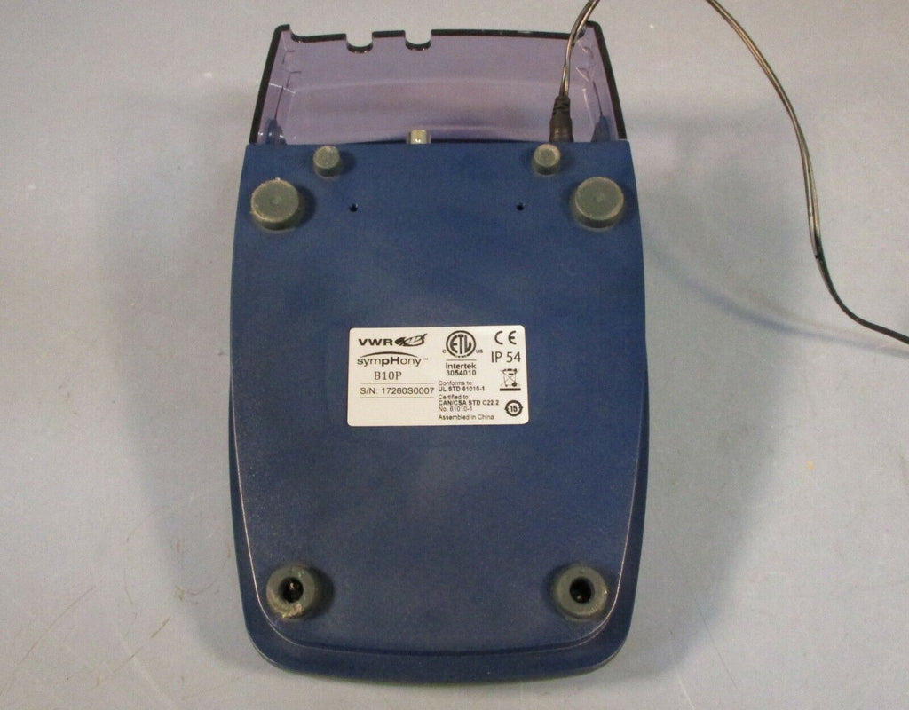 VWR B10P Symphony pH Benchtop Meter eTech Surplus