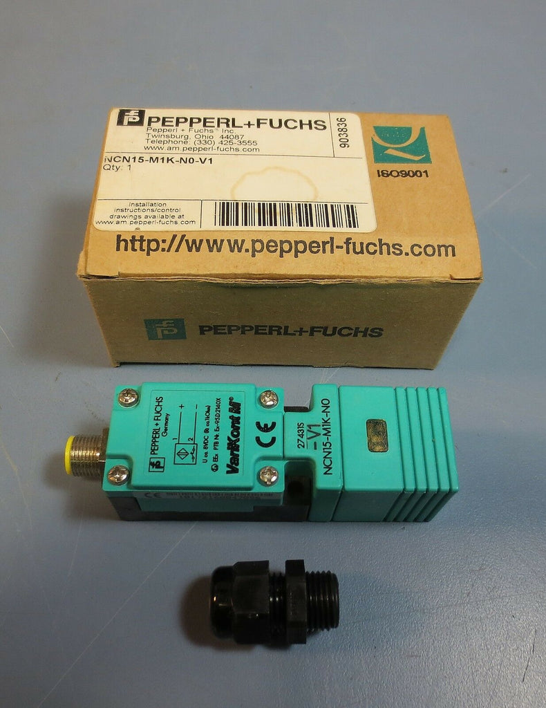 Pepperl + Fuchs VariKont M NCN15-M1K-NO-V1 Inductive Sensor U ca. 8 VDC New