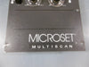 Used Microset Multiscan 420652 102168J Temperature Control Microset Multiscan