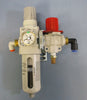 SMC AW20K-N02CE-CZ-B Filter Regulator 7-125PSI w/VHS20-N02B-Z Relief Valve